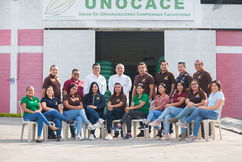 Registro fotográfico de visita de equipo técnico de ECOTOP-UNOCACE